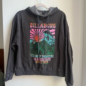 Billabong Charcoal Gray Hoodie
